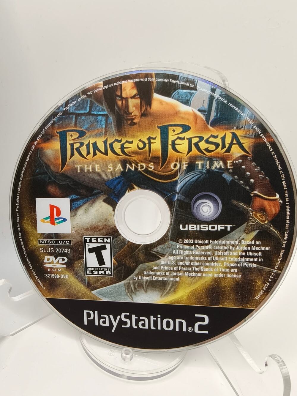 Prince of Persia The Sands of Time PS2 Disc Only Tested